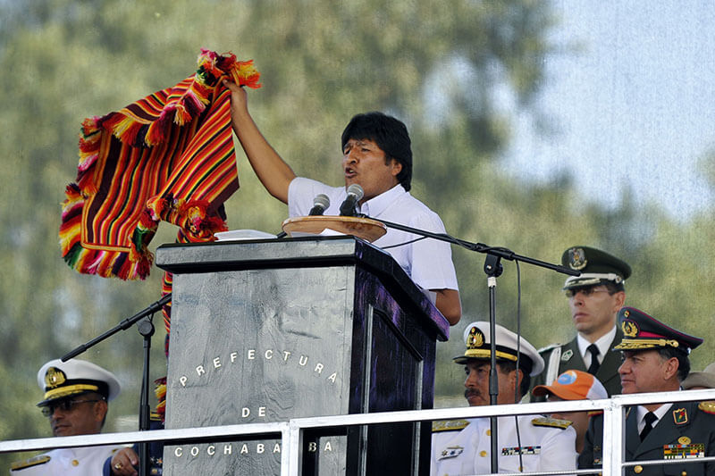 Evo Morales Cambio Climático