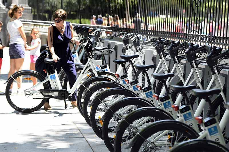 Bicicletas eléctricas en Madrid