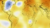 Mapa calentamiento global NASA Futuro Verde