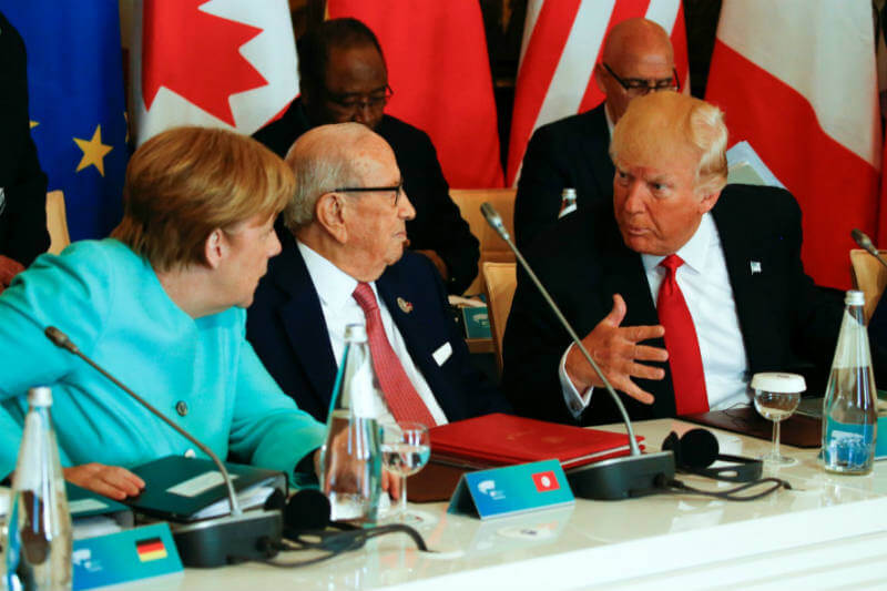 Seis de los siete miembros del G7 reafirmaron su decisión de continuar con el Acuerdo de París.