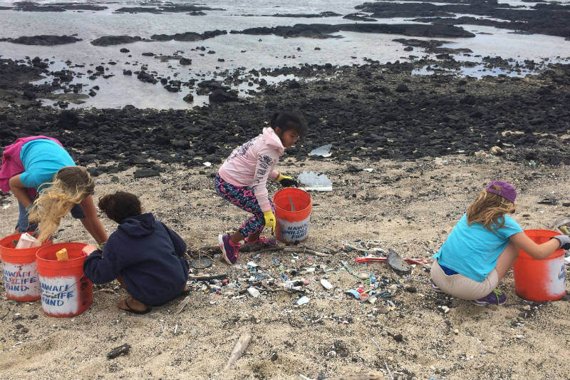 Voluntarios recogen la basura en las playas y recopilan datos para la creación de políticas que ayuden a reducir la contaminación marina.