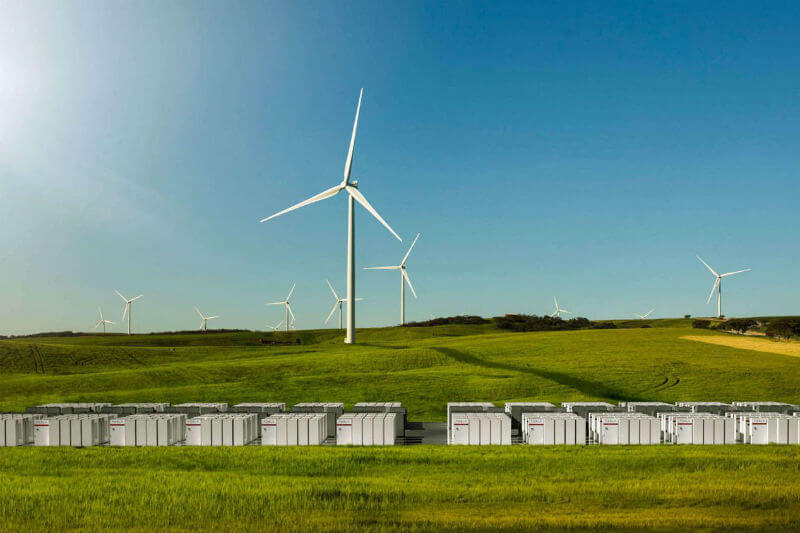 El proyecto, que consistirá en 12 aerogeneradores Vestas y las baterías de Tesla, brindará electricidad verde y limpia a 35,000 hogares australianos.