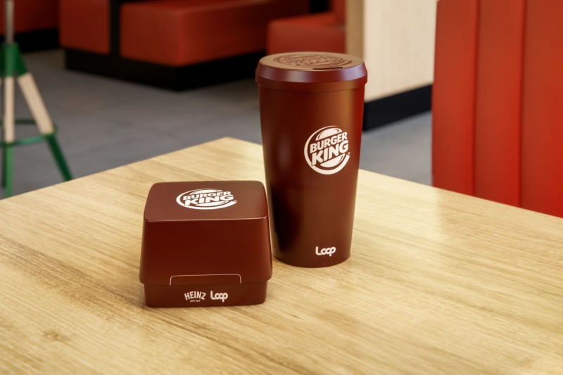 Burger King planea lanzar empaques reusables