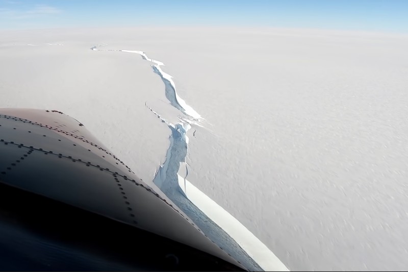 Se desprende iceberg más grande que manhattan de la Antártida