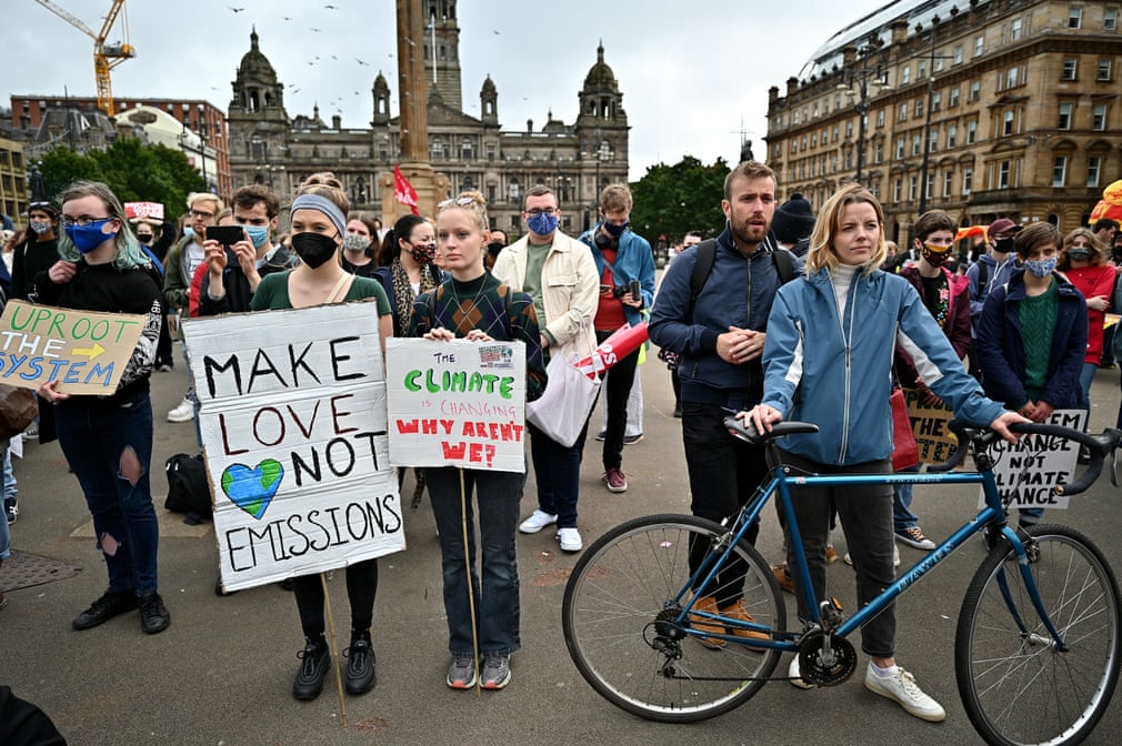 Huelga por el clima en Reino Unido - Foto Jeff J Mitchell/Getty