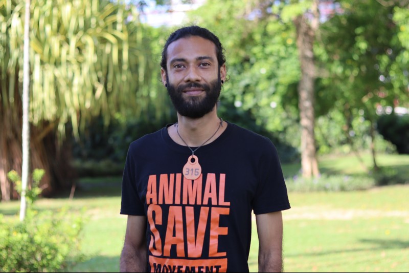 Aubrey es un activista en Panamá que da su voz a las especies más vulnerables.