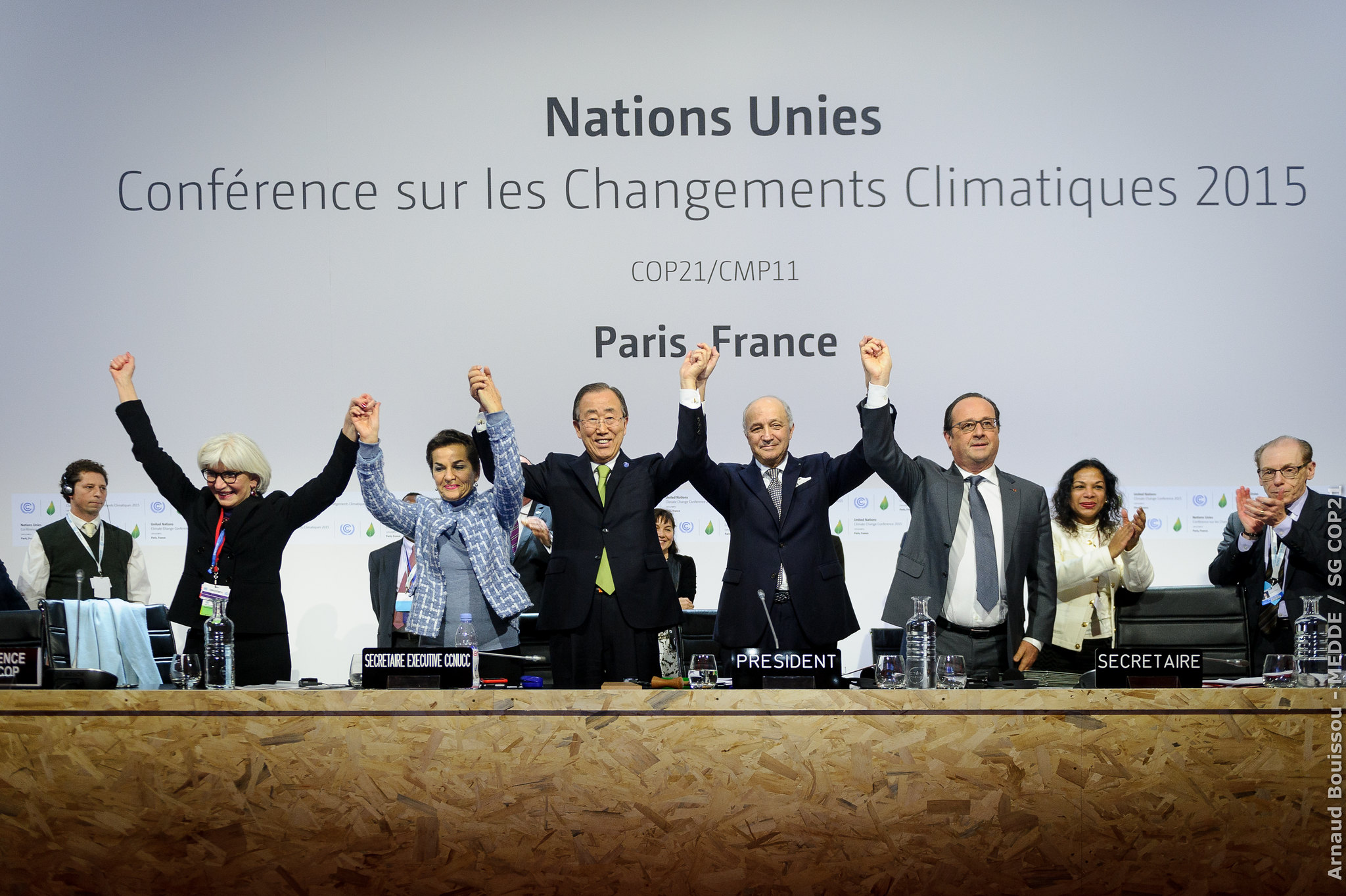 En la COP21 se estableció el Acuerdo de París. - Foto COP Paris/Flickr