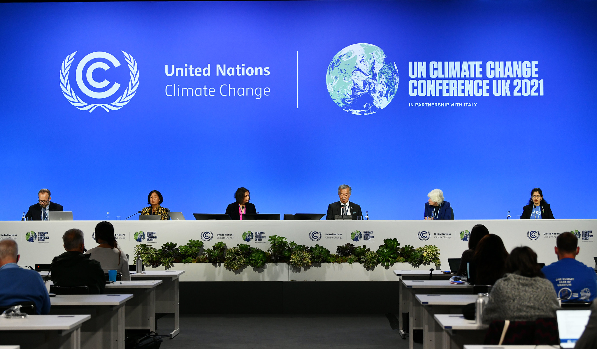 Cumbre Climática de la ONU. - Foto Justin Goff/UK Government/Flickr