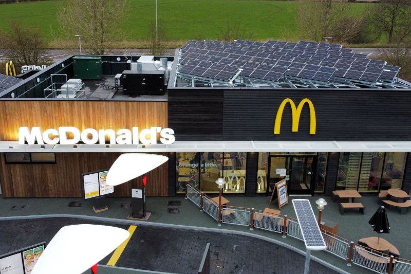 McDonalds inaugura su primera sucursal carbono neutro en Reino Unido