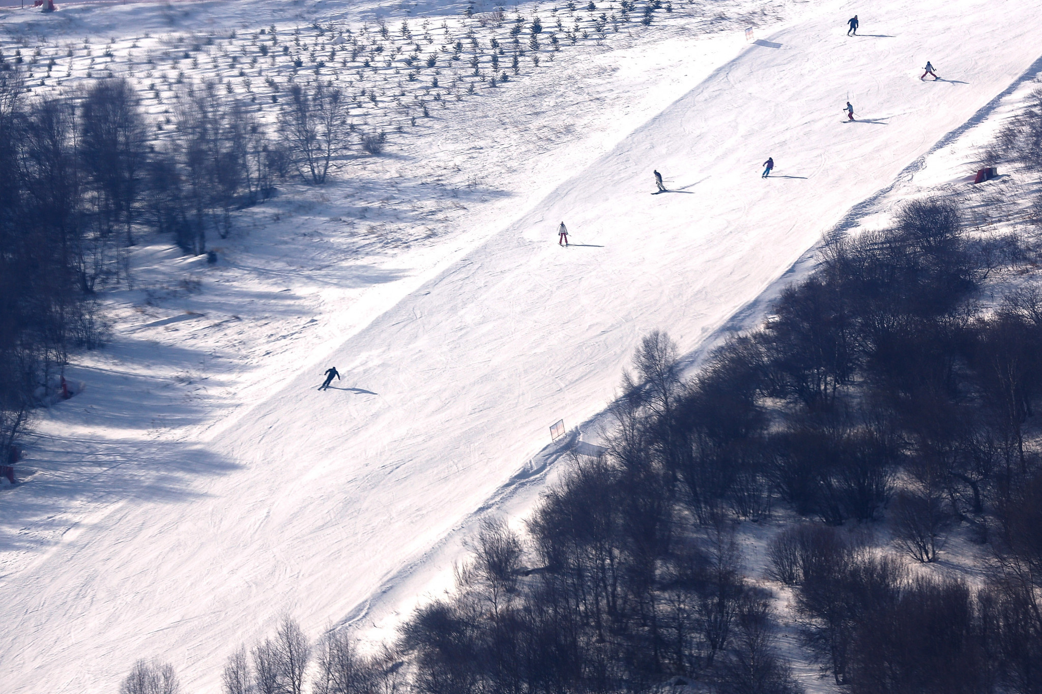 Pista de snowboard en Beijing. - Foto Gettyimages