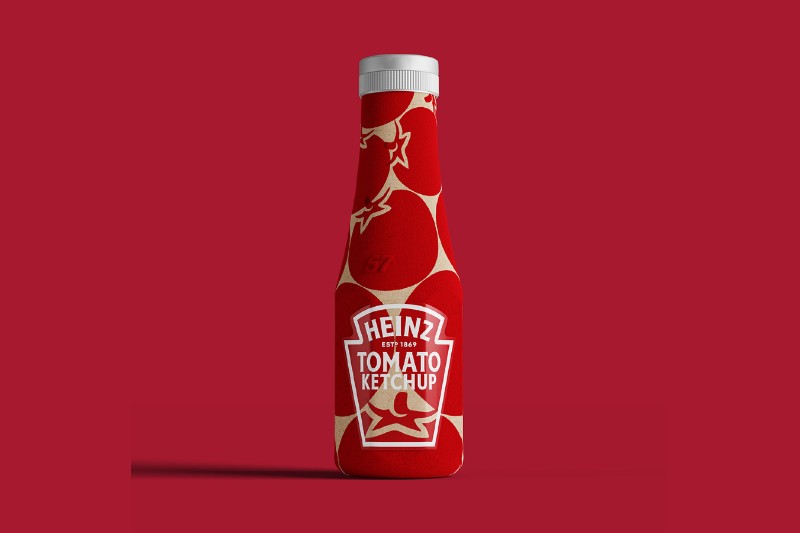 Ketchup Heinz lanzará su primer envase hecho de cartón.