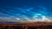 Las nubes noctilucentes podrían ser hechas de contaminación.