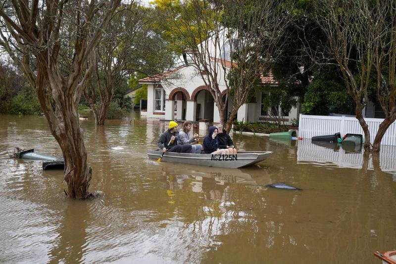 Australia se enfrenta a graves inundaciones por el exceso de lluvias.