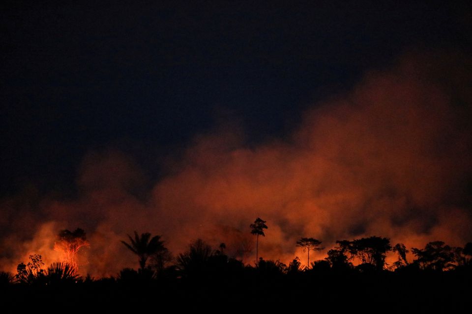 Incendios forestales en la Amazonía brasileña. - Foto Bruno Kelly/Reuters