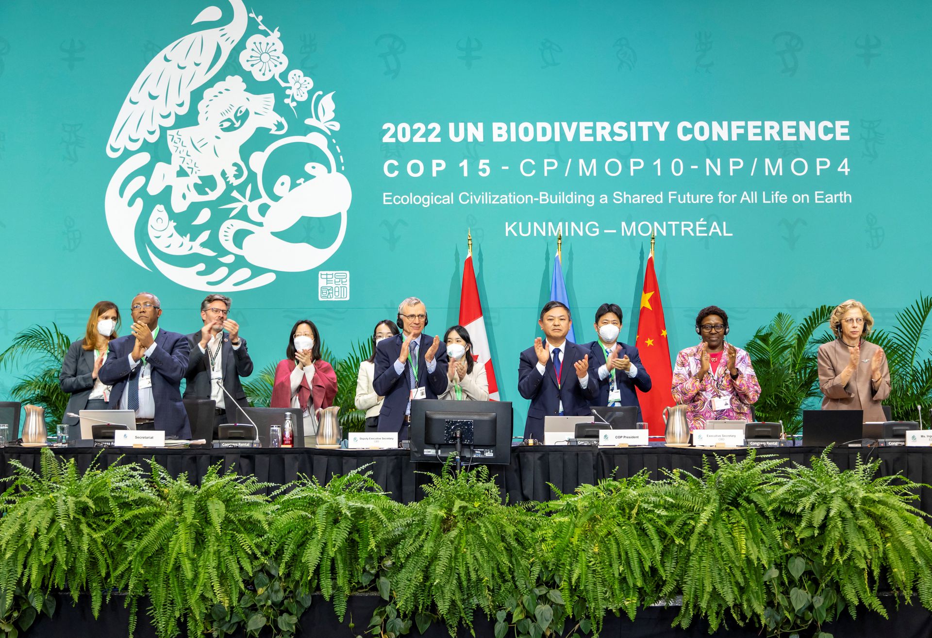 Cierre de la COP15 - Foto Julian Haber/UN Biodiversity/Reuters