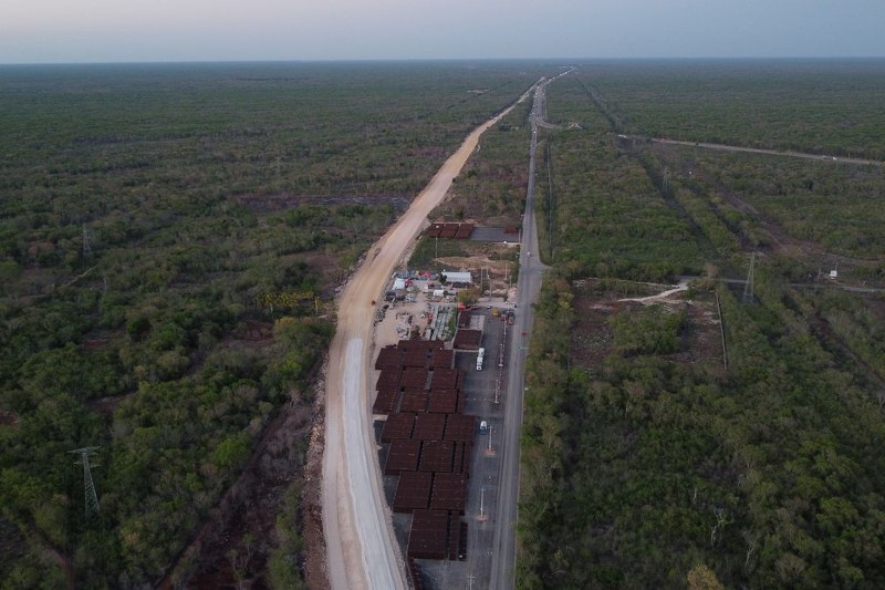 El Tren Maya en México está causando graves daños a ecosistemas
