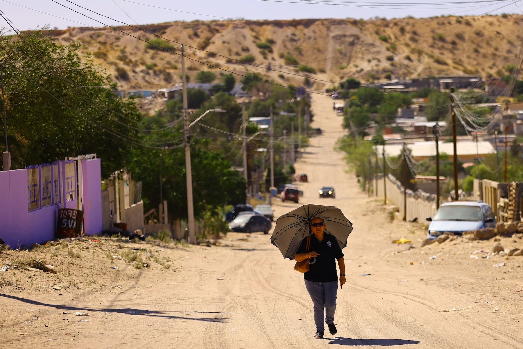 Las altas temperaturas han afectado la salud y suministros en distintas comunidades. - Foto Jose Luis Gonzalez/Reuters