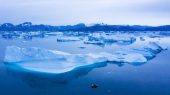 Deshielo de la capa de hielo de Groenlandia afecta en el aumento del nivel del mar.