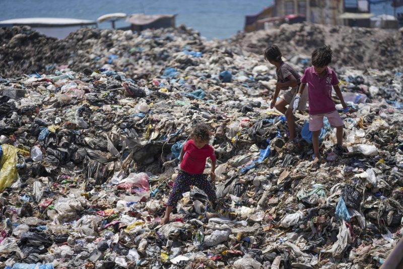 Impactos de la guerra sobre la basura en Gaza