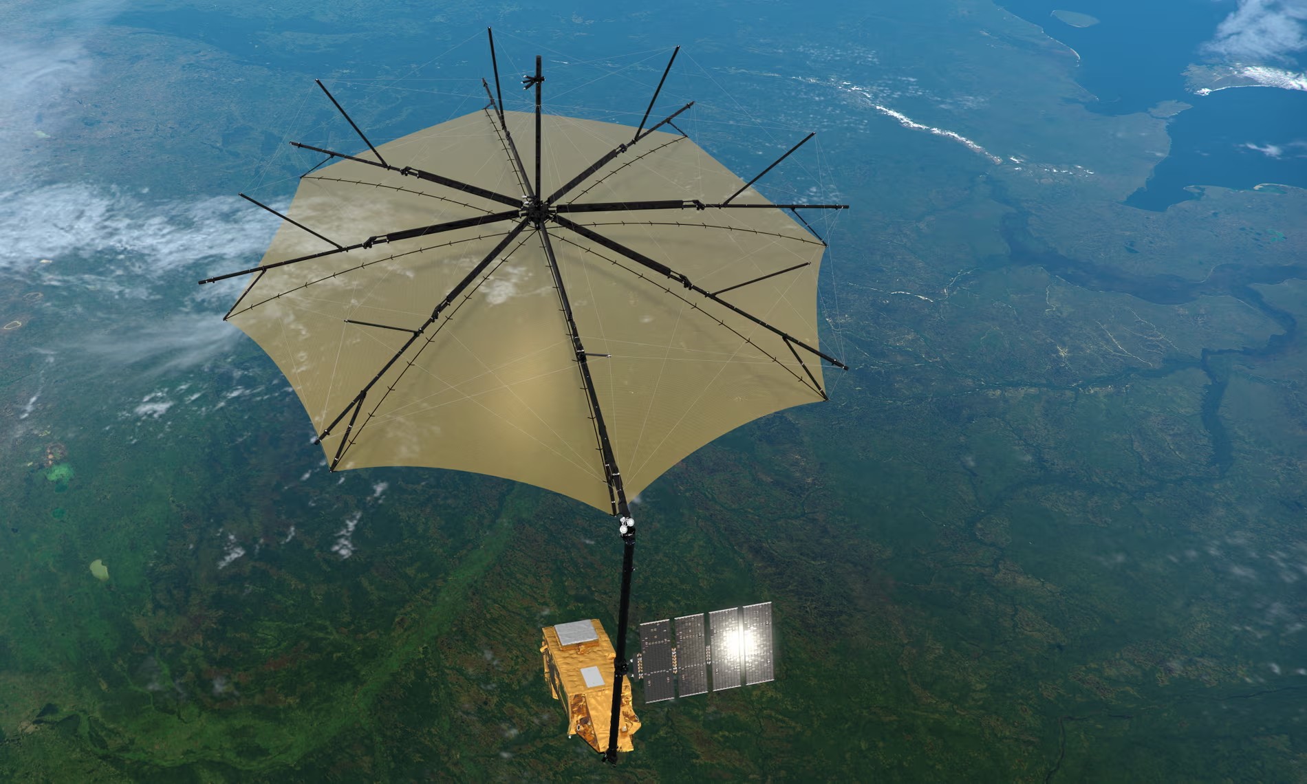 El disositivo de Biomass está estimado para lanzarse este 29 de abril. - Foto ESA/ATG medialab