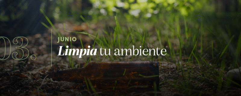 3. Junio: Limpia tu ambiente