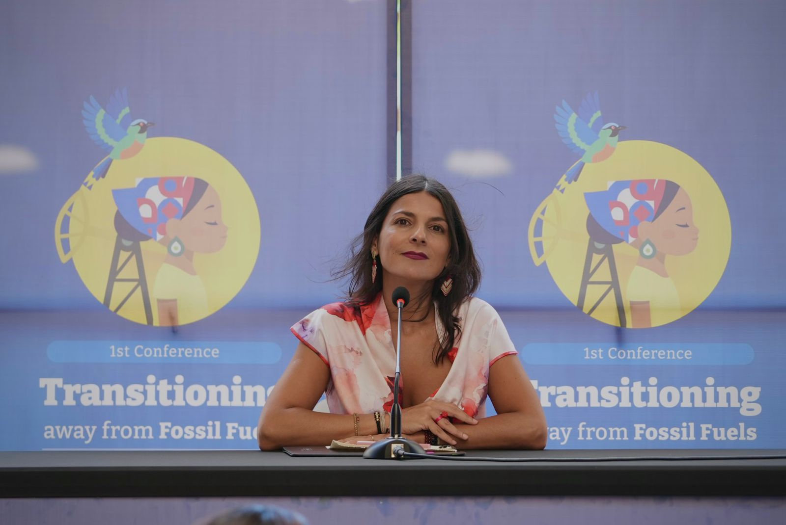 Ministra de Colombia en la primera Conferencia de Transición lejos de los Combustibles Fósiles. - Foto Ministerio de Ambiente Colombia